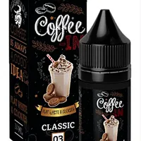 Жидкость - Coffee-In №2 - FLAT WHITE & COOKIES (Флэт уайт с печеньем) - 30мл - Salt